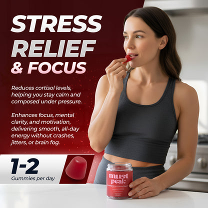 Must Peak | Ashwagandha & Shilajit Gummies