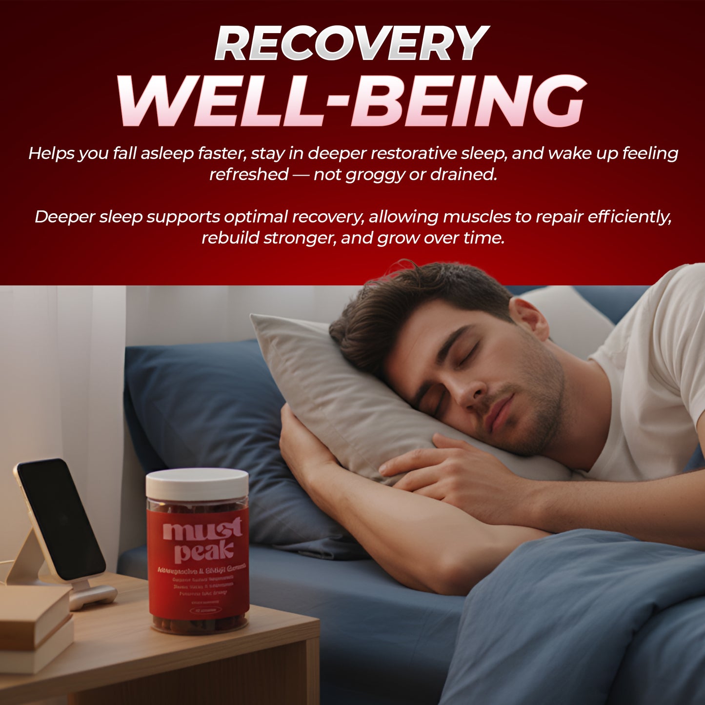 Must Peak | Ashwagandha & Shilajit Gummies