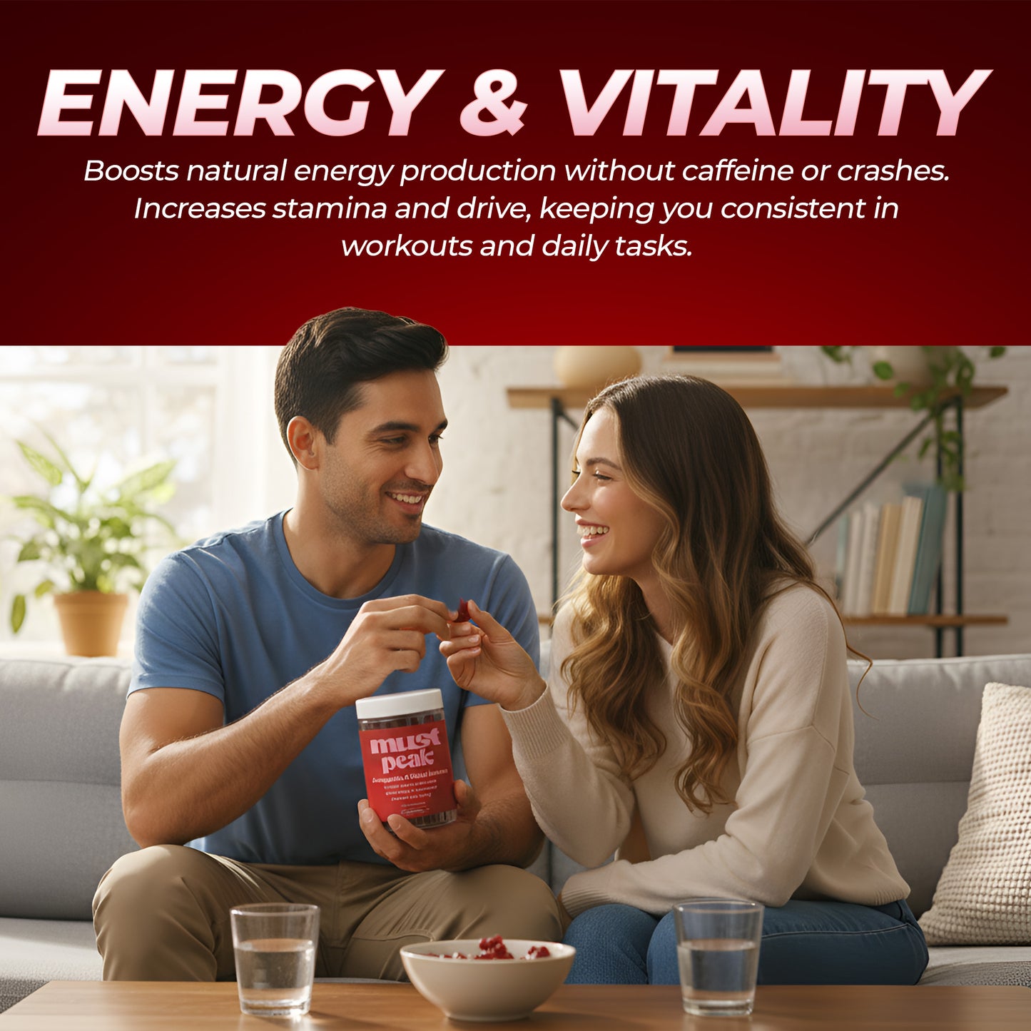 Must Peak | Ashwagandha & Shilajit Gummies